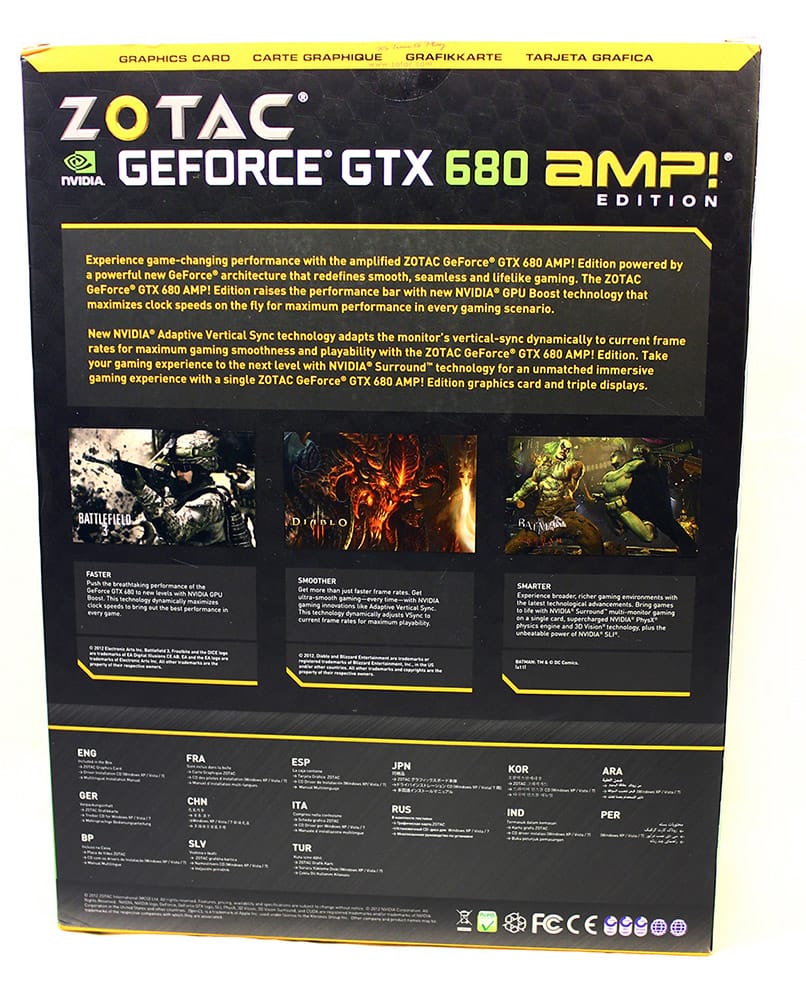 Zotac GTX680 AMP! - Review - Graphics Cards | XSReviews